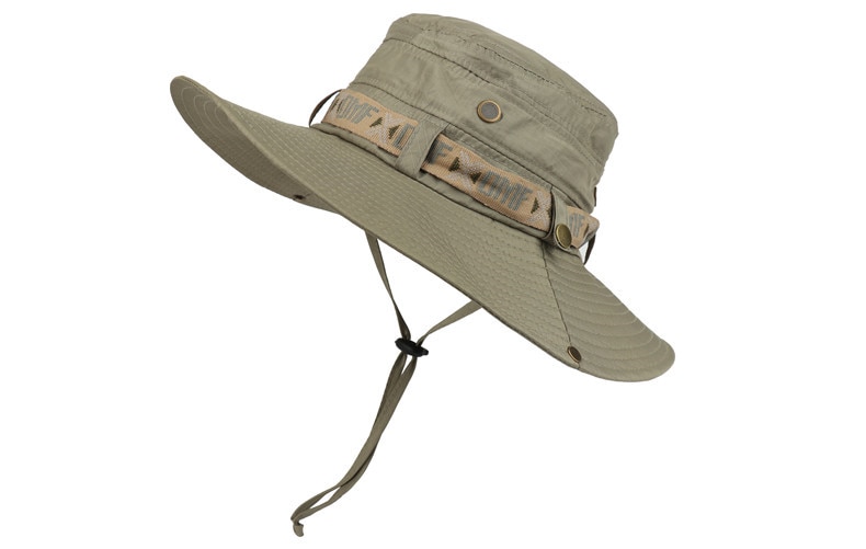 Unisex Waterproof Safari Hat with Strap