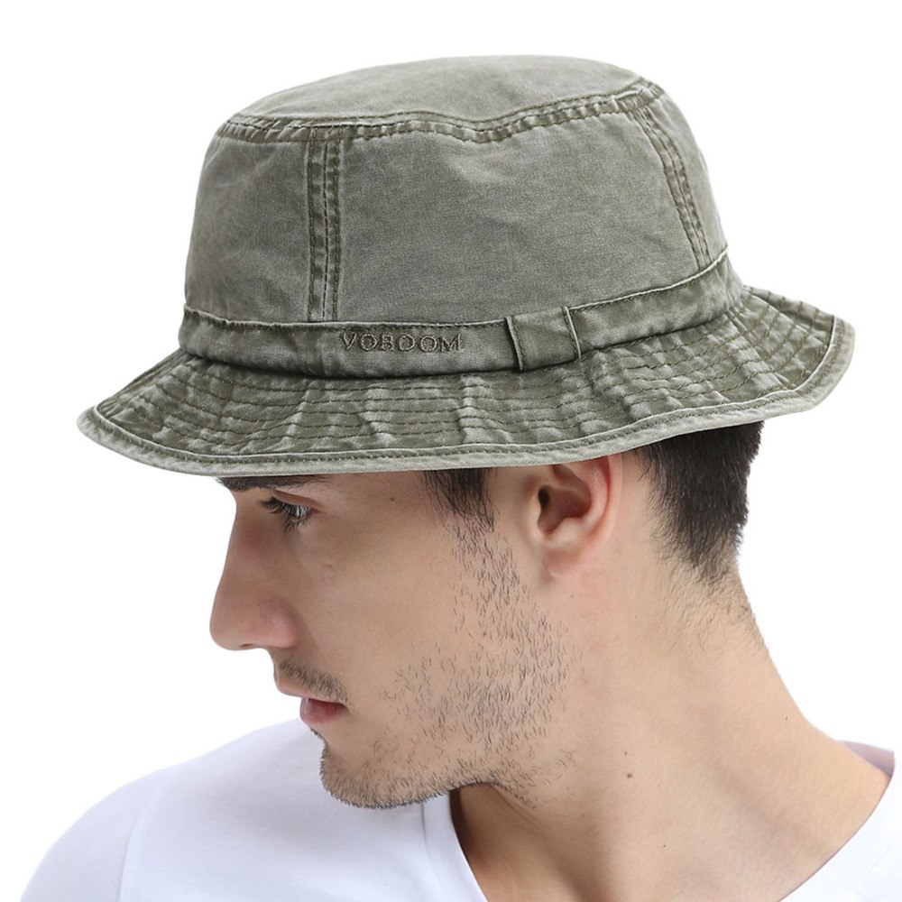 Men's Cotton Hiking Bucket Hat