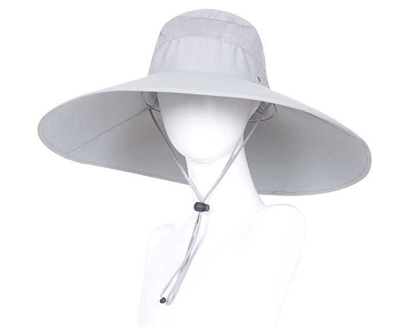 Men's Adjustable Wide Brim Safari Hat