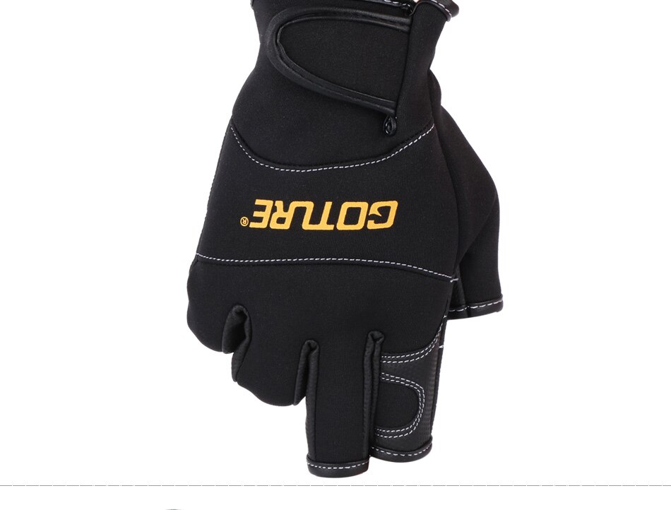 Anti-Slip Hybrid Fishing Gloves