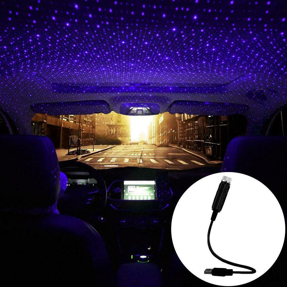 USB Car Ambient Projector Light