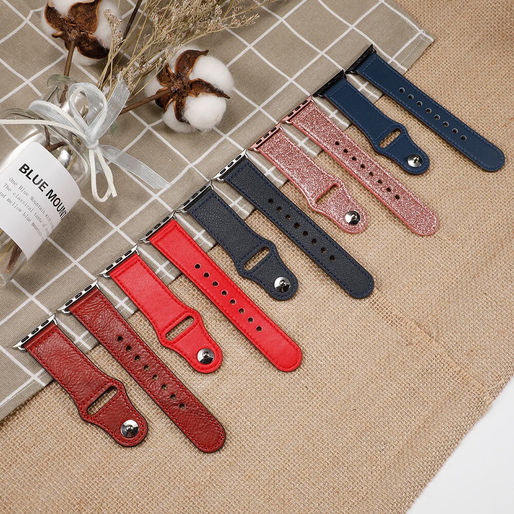 Leather Strap for Apple Watch Band