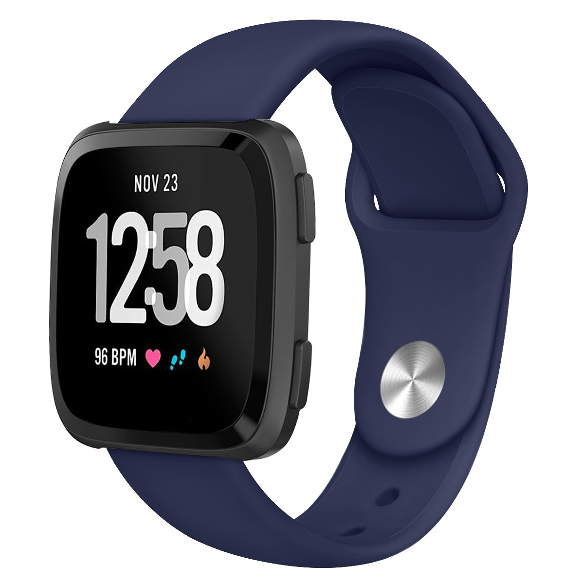 Solid Color Silicone Band for FitBit Versa