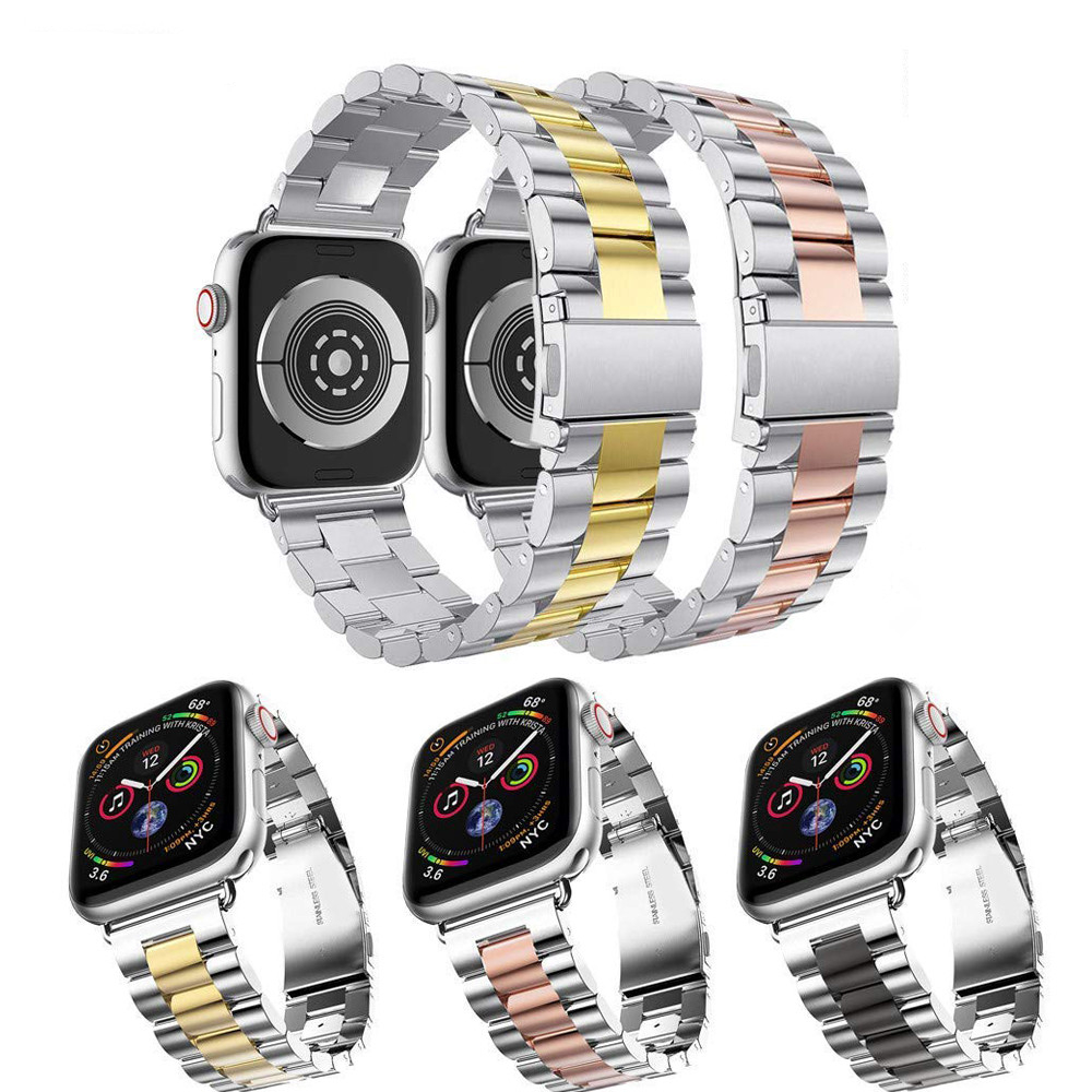 Classic Two-Color Metal Band for Apple Watch