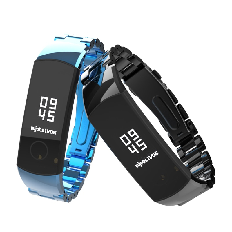 Colorful Stainless Steel Band for Huawei Honor Band 4