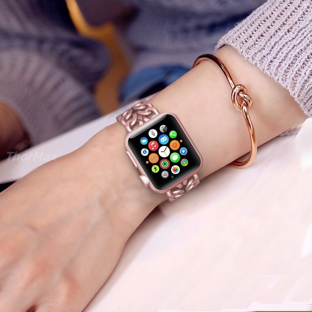 Stainless Steel Double Chain Band for Apple Watch