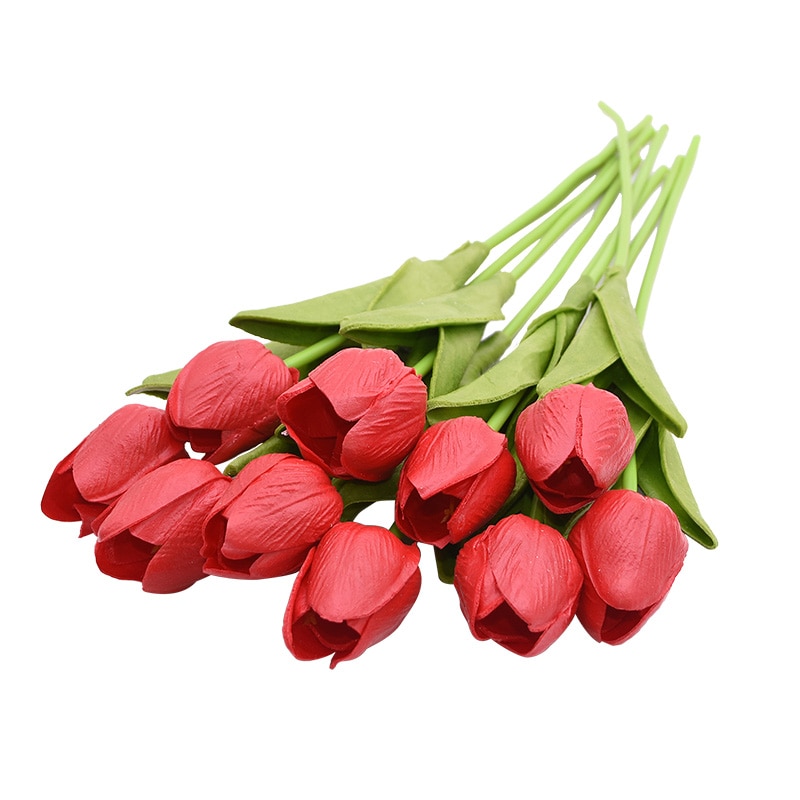 Artificial Tulip Flower Set 10 Pcs