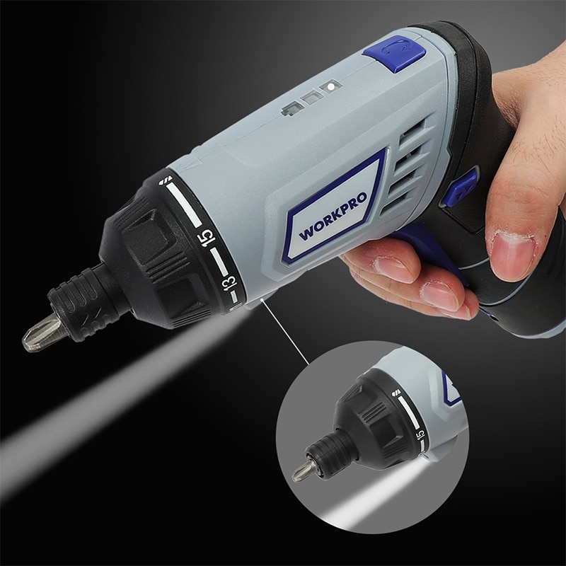 Rechargeable Electric Screwdriver with Box