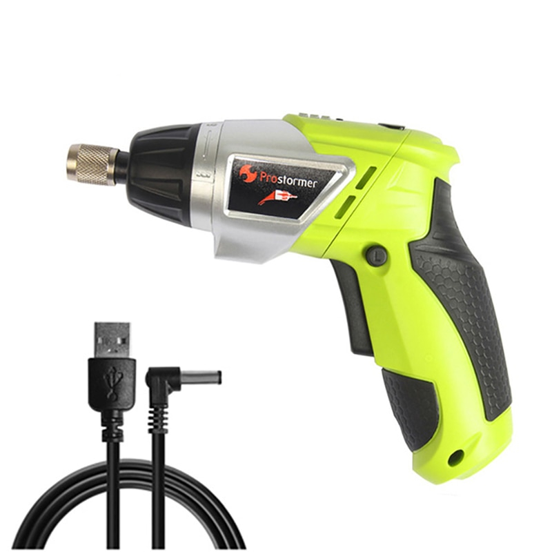 Rechargeable Mini Electric Screwdriver with LED Light