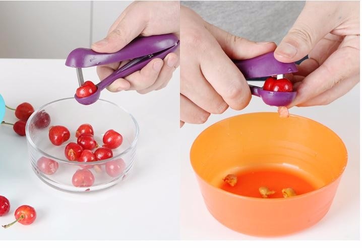 Purple Olive / Cherry Pitter Tool