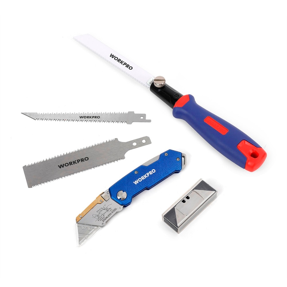 Folding Utility Knife with Saw Blades