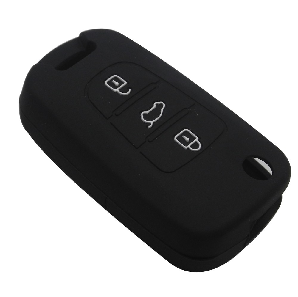 Silicone Car Key Cover For Kia and Hyundai