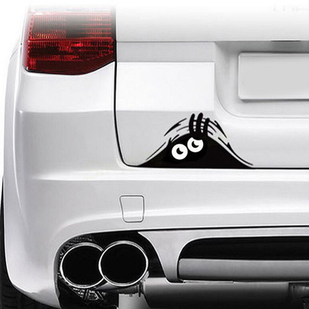 Peeking Monster Car Sticker