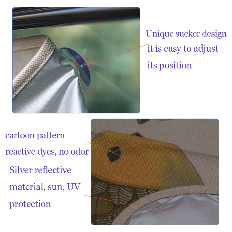 Summer Adjustable Windscreen Curtain for Car
