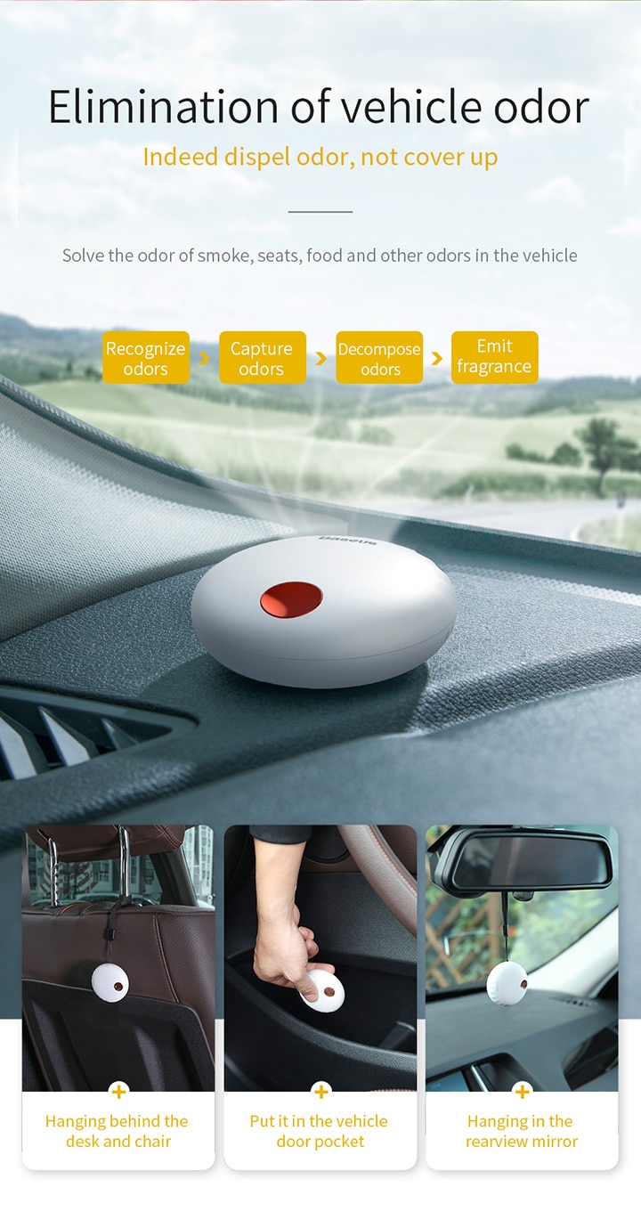 Rechargeable Air Freshener for Cars