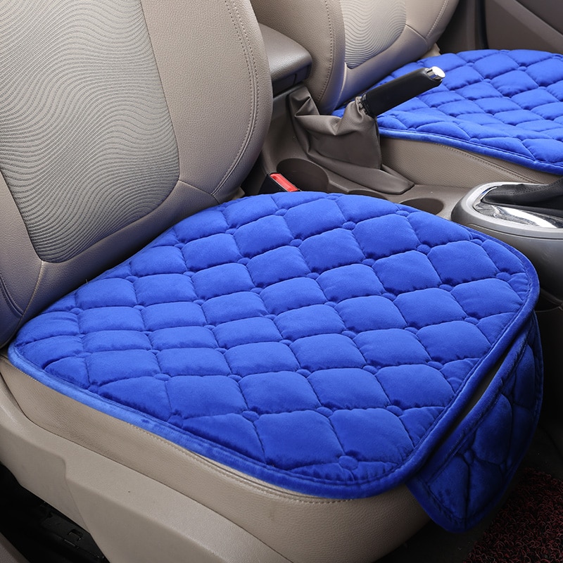 Universal Short Car Seat Cover Atanoon Auto Parts - Velvet Car Seat Covers Blue
