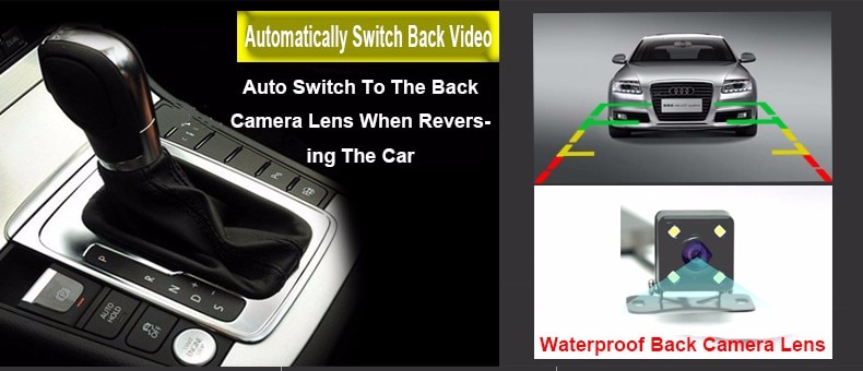 1080P Dual Lens Dash Camera for Cars