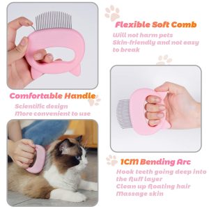 Pet Massage Shell Brush